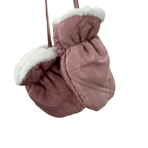 Murmurbear Pink Rose Fleece-Lined Quilted Snow Suit 18-24 Months - Picture 10 of 16